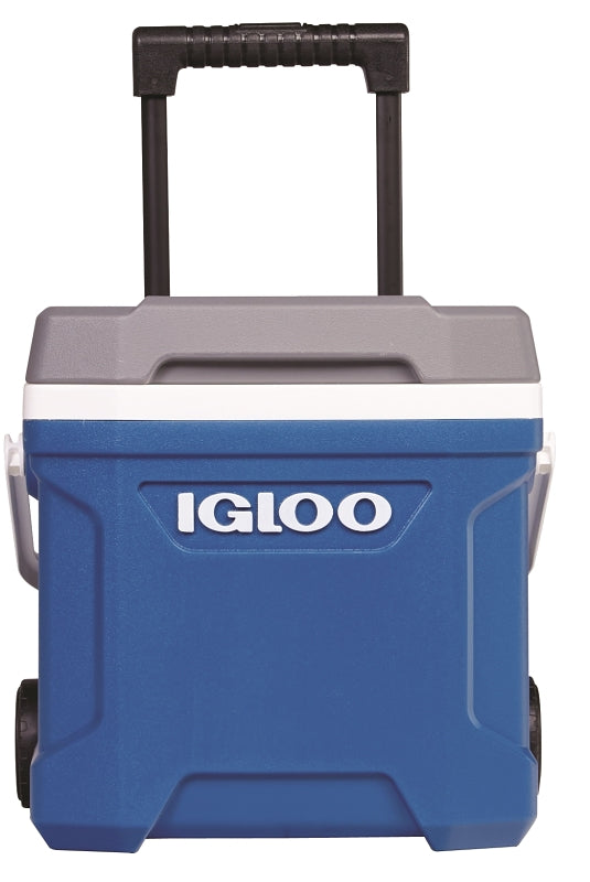 Igloo 0034825 Hard Cooler, 16 qt Cooler, Polyethylene, Majestic Blue/Meteorite