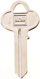 Hy-Ko 11010CO1 Key Blank, Brass, Nickel, For: Corbin Russwin Cabinet, House Locks and Padlocks, CO1 Key Number, Pack of 10