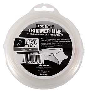 Arnold WLS-50 Trimmer Line, 0.05 in Dia, 40 ft L, Nylon