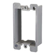 Cantex EZ Box Old Work Rectangle PVC 1 gang Box Extenders Gray