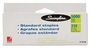 Swingline S7079350R Standard Staple, 1/4 in L Leg, Pack of 6