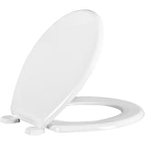Bemis 50AR-000 Toilet Seat, Round, Plastic, White