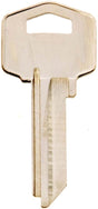 Hy-Ko 11010HR2 Key Blank, Brass, Nickel, For: Harloc/Tesa Cabinet, House Locks and Padlocks, Pack of 10