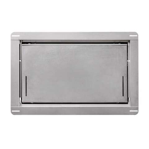 Smart Vent 8.5 in. H X 14.5 in. W Silver Stainless Steel Flood Vent