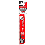 Diablo AMPED Steel Demon DS0612CFA Reciprocating Saw Blade, 6 in L, 12 TPI, Carbide Cutting Edge