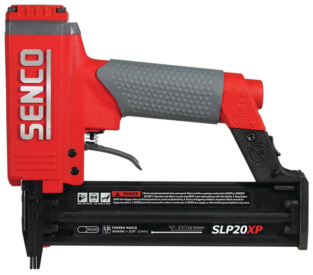 Senco 430101N Brad Nailer with Case, 110 Magazine, Strip Collation, 1.92 scfm Air