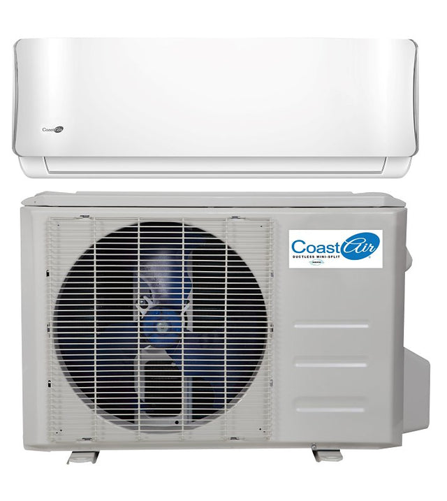 Coast air A-CAD09-0 Heat Pump, 115 V, 60 Hz, 9000 Btu/hr Cooling, 12.7 Btu/W-hr EER, 172 to 252 sq-ft Coverage Area
