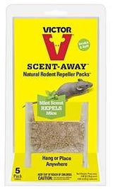 Victor Scent-Away M805 Rodent Repeller, Disposable