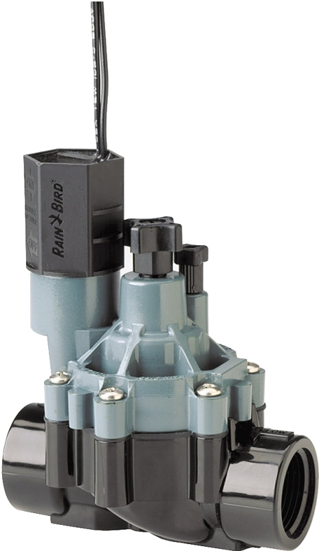 Rain Bird CPF100 Sprinkler Valve with Flow Control, 30 A, 24 V, 1 in, FNPT x FNPT, 0.2 to 22 gpm, Plastic Body