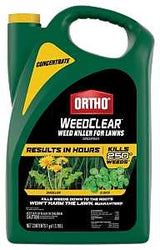 Ortho WeedClear 0204810 Concentrated Lawn Weed Killer, Liquid, Spray Application, 1 gal Bottle