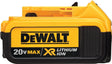 DEWALT Premium XR Series DCB204 Rechargeable Battery Pack, 20 V Battery, 4 Ah