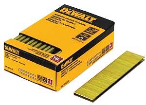 DEWALT DNS18125-2 Crown Staple, 1/4 in W Crown, 1-1/4 in L Leg, 18, Steel