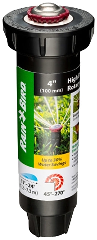 Rain Bird CPF100 Sprinkler Valve with Flow Control, 30 A, 24 V, 1 in, FNPT x FNPT, 0.2 to 22 gpm, Plastic Body