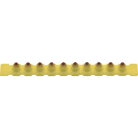 DEWALT DDF1351400 Powder Actuated Load, 0.27 Caliber, Power Level: 2, Yellow Code, Pack of 6