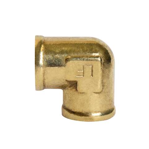 ATC 1/2 in. FPT X 3/8 in. D FPT Brass 90 Degree Elbow, Pack of 5