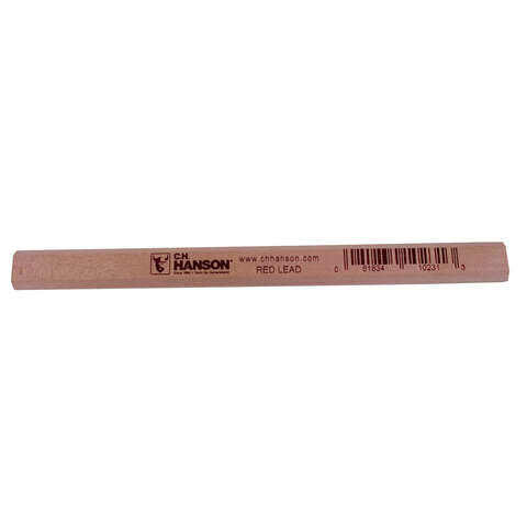 C.H. Hanson 7 in. L Red Lead Carpenter Pencil 1 pc, Pack of 72