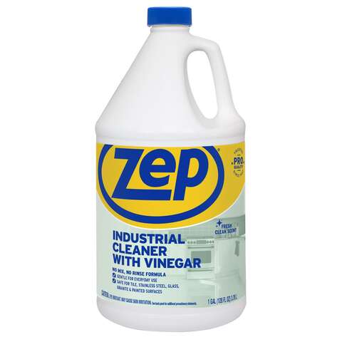 Zep Fresh Clean Scent All Purpose Cleaning Vinegar Liquid 1 gal, Pack of 4