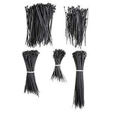 Gardner Bender 71111 Cable Tie, Nylon, Black, 8 in L, 500/PK