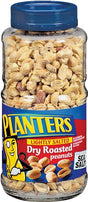 Planters 422425 Peanut, 16 oz Jar, Corn Syrup Solids, Cornstarch, Maltodextrin, Peanuts, Sea Salt, Pack of 12