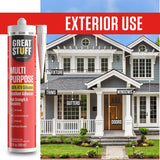 Great Stuff 99ALLP3000 Multi-Purpose Caulk, Clear, 24 hr Curing, 41 to 104 deg F, 10.1 fl-oz, Cartridge