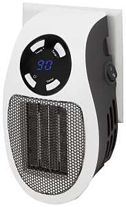 PowerZone MH-04 Ceramic Heater, 2.9 A, 120 V, 350 W, 2 -Heat Setting, White