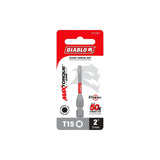 Diablo DT152P1 Screwdriver Insert Bit, #15 Drive, Torx Drive, 2 in L, 1/PK