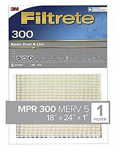 FILTER AIR DUST&LINT 18X24X1IN, Pack of 4