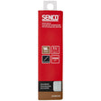 Senco AX15EAAR Brad Nail Strip, 1-1/4 in L, 18 ga, Galvanized/Plain, Medium Head