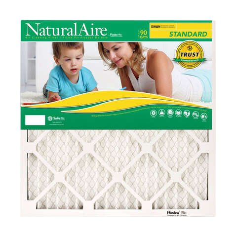 NaturalAire 22 in. W X 24 in. H X 1 in. D 8 MERV Pleated Air Filter 1 pk, Pack of 12