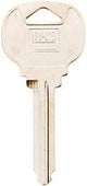 Hy-Ko 11010H59 Key Blank, Brass, Nickel, For: Ford, Lincoln, Mercury Vehicles, H59 Key Number, Pack of 10