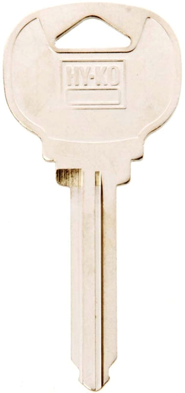 Hy-Ko 11010H59 Key Blank, Brass, Nickel, For: Ford, Lincoln, Mercury Vehicles, Pack of 10