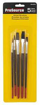 ProSource A55505 Artist Brush Set, Wood Handle