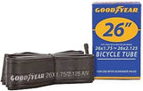 Kent 91079 Bicycle Tube, Butyl Rubber, Black, For: 26 x 1-3/4 in to 2-1/8 in W Bicycle Tires