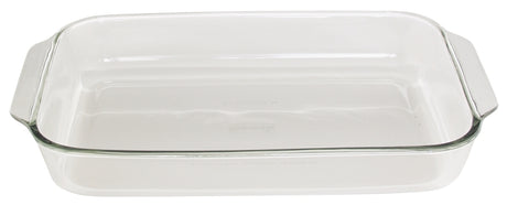 Anchor Hocking Oven Basics Series 819380BL11 Bake Dish, 5 qt Capacity, Glass, Clear, Pack of 3