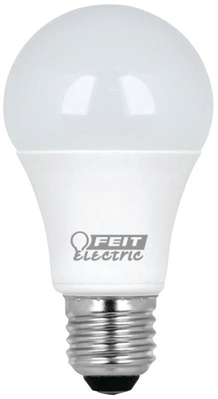 Feit Electric A1100/827/10KLED LED Lamp, General Purpose, 1100 Lumens, 11.2 W, A19 Lamp, 75 W Equivalent, E26 Lamp Base