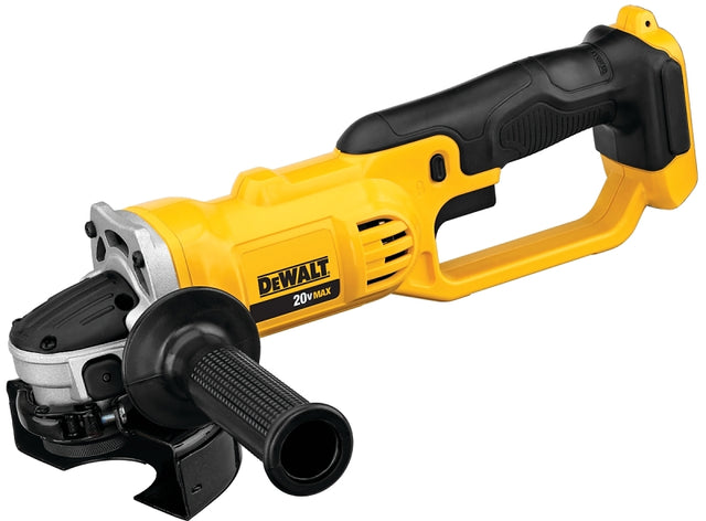 DEWALT DCG412B Angle Grinder, Tool Only, 20 V, 3 Ah, 5/8 in Spindle, 4-1/2 in Dia Wheel, 8000 rpm Speed