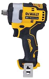 DEWALT XTREME Series DCF901B Cordless Impact Wrench, Tool Only, 12 V, 1/2 in Drive, Hog Ring Drive, 0 to 3250 IPM