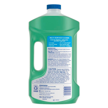 Mr Clean 07256 Cleaner, 64 oz Bottle, Liquid, Febreze Meadows, Rain