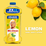 Mr Clean 80375757 All-Purpose Cleaner, 41 oz Bottle, Liquid, Lemon