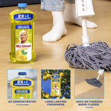 Mr Clean 80375756 All-Purpose Cleaner, 23 oz Bottle, Liquid, Lemon