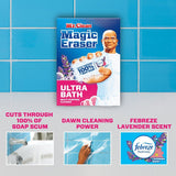 Mr Clean Magic Eraser Ultra Bath Series 030772128299 Multi-Purpose Cleaner, Sponge, Lavender