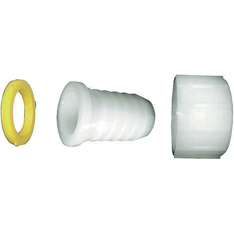 Green Leaf 3/4 in. FHT X 1/2 in. D Barb Nylon Adapter 1 pk, Pack of 5