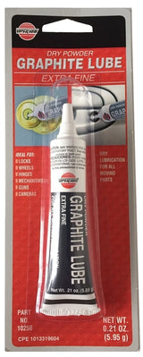 VersaChem 10250 Dry Graphite Lubricant, 0.21 oz Tube, Powder, Pack of 12