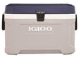 Igloo Maxcold Latitude Series 49972 Cooler, 70 qt Cooler, Polyurethane, Blue/Gray, 5 days Ice Retention