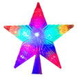 J Hofert 1986 Star Tree Topper, LED, Multi-Color, 9 in, Pack of 12