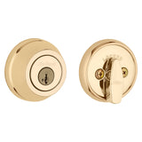 Kwikset Signature Series 780 3 SMT RCAL KD Deadbolt, 2 Grade, Different Key, Metal, Polished Brass, KW1 Keyway