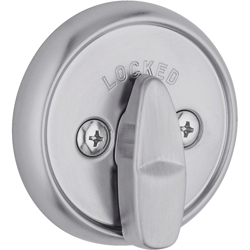 Kwikset Signature Series 780 26D 6AL STRKP K3 Deadbolt, 2 Grade, Keyed Key, Zinc, Satin Chrome, KW1 Keyway