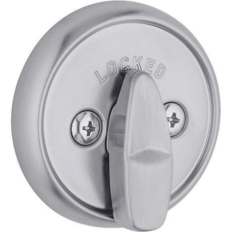 Kwikset Signature Series 780 26D 6AL STRKP K3 Deadbolt, 2 Grade, Keyed Key, Zinc, Satin Chrome, KW1 Keyway