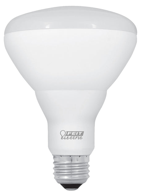 Feit Electric BR30DM/927CA LED Bulb, 120 V, 650 Lumens, 7.2 W, BR30 Lamp, 65 W Equivalent, E26 Lamp Base