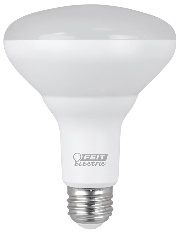 Feit Electric BR30DM/850/10KLED/6 LED Bulb, Flood/Spotlight, BR30 Lamp, 50 W Equivalent, E26 Lamp Base, Dimmable, Pack of 4